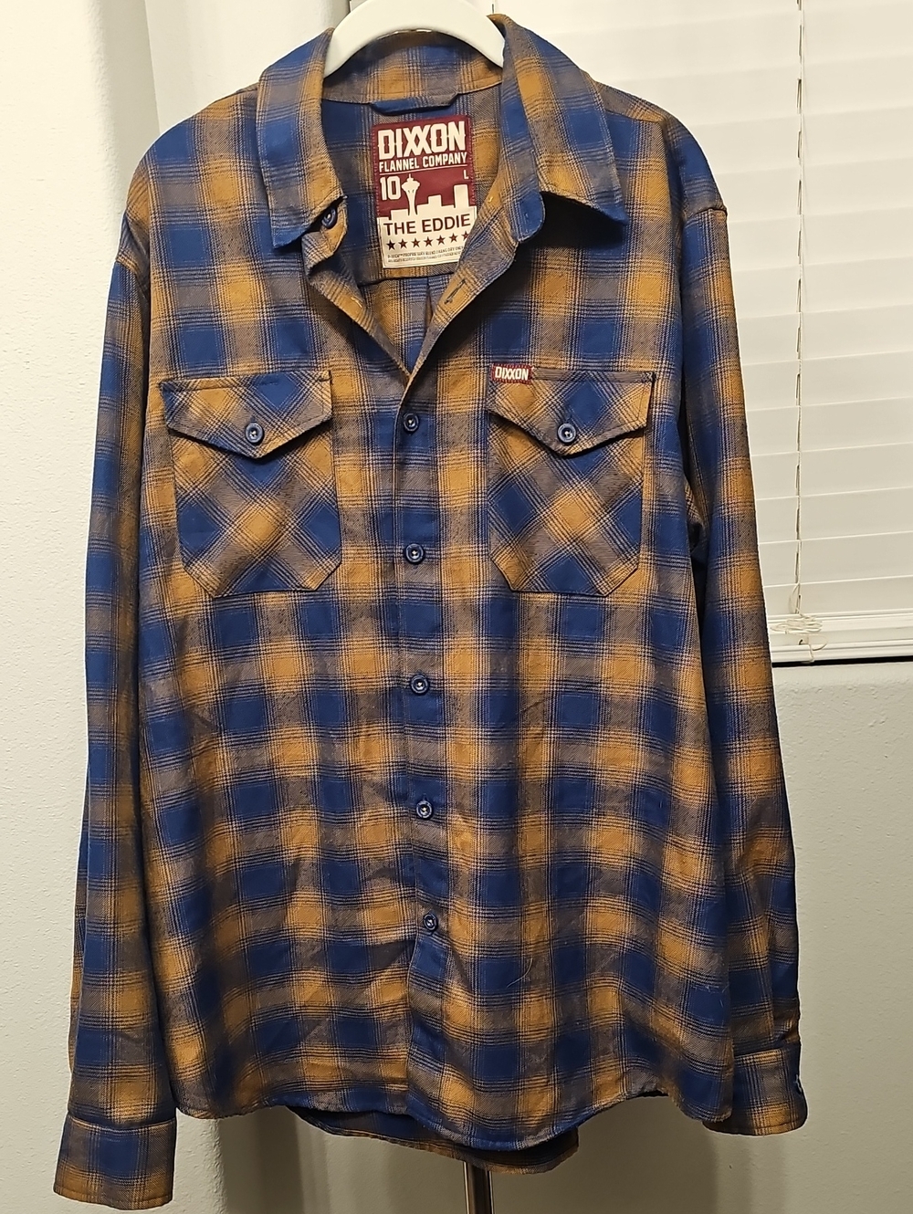 Dixxon Flannel Co. The Eddie Pearl Jam Mens Size Large